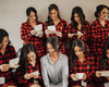 Bridesmaid Flannel Set  Bridesmaid Flannel Shirt Bridesmaid Plaid Shirts Bridal Party Flannel Shirts 