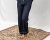 Bridesmaid Pajamas Long Pant Short Sleeve Set Versatile Bridal Party Gift in Breathable Cotton