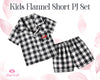 Bridesmaid Pajamas Flannel Matching Pajamas Bridesmaid Gift Bridal Party Gifts 