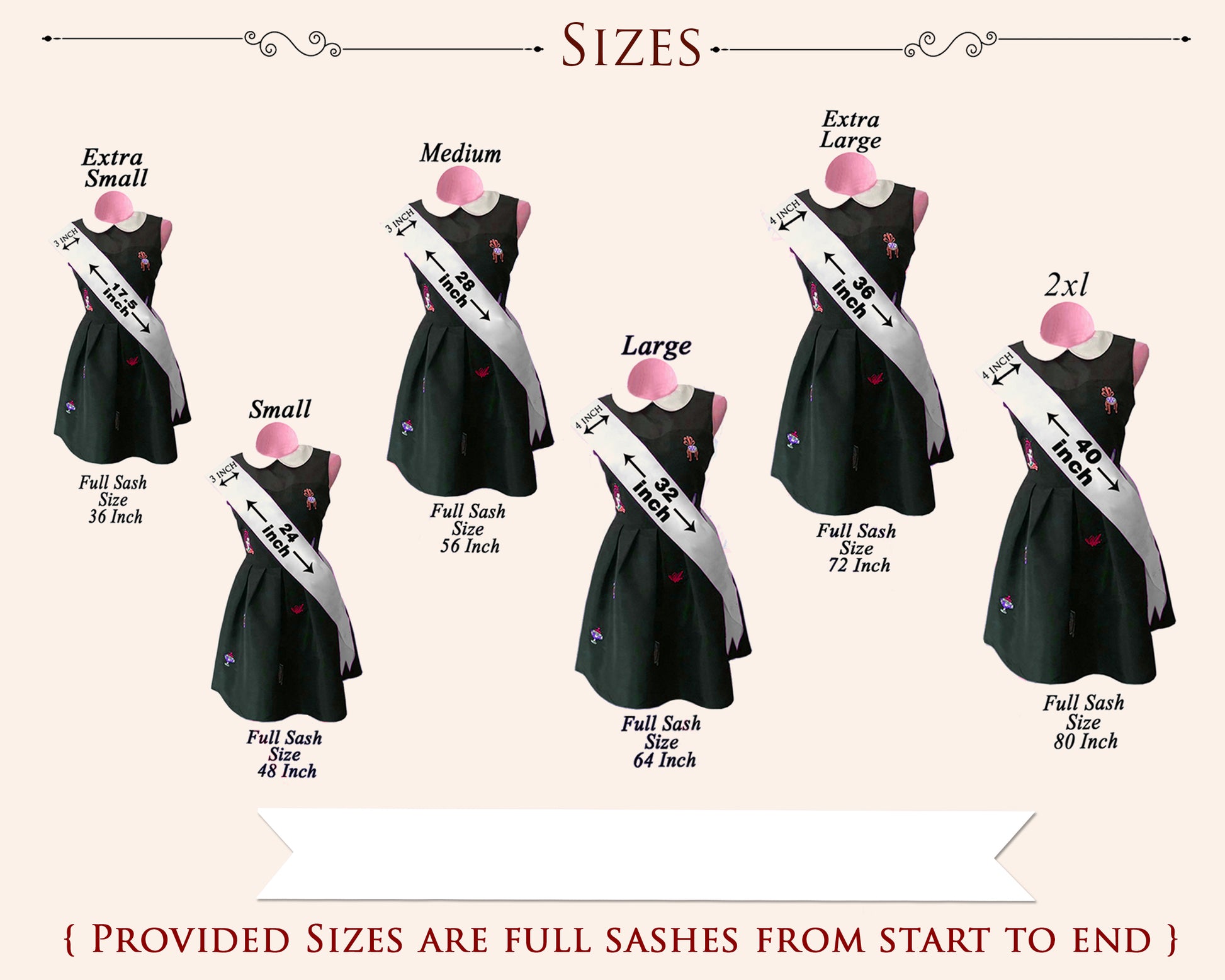 Sash Size Page USA