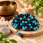 Turquoise and Lava Stone Mala Prayer Beads with Tassel 1