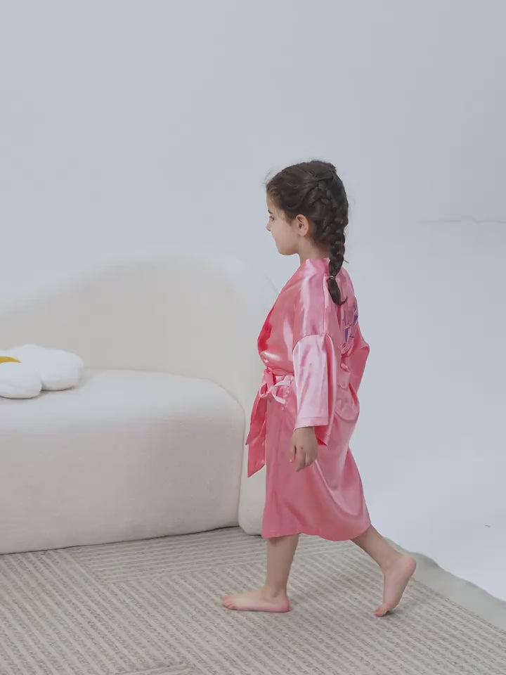 Junior-Bridesmaid-Satin-Robe-Usa-The-Blissful-World