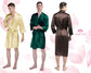 Personalized Men's Satin Robe, Groomsmen's Robe, Groomsmen’s Gifts, Wedding Gifts, Couple’s Gifts, Birthday Present, Bachelor's Party