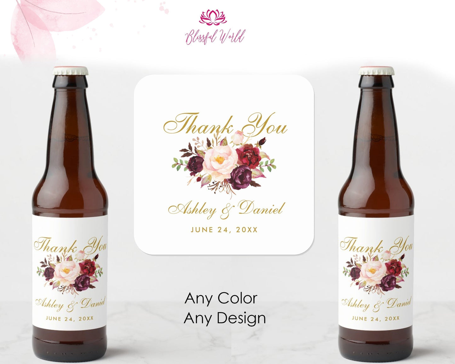 Custom Stickers | Custom Labels | Circle Logo Labels | Wedding Stickers | Personalized Labels | Business Stickers | Event Stickers