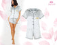 Bridesmaid Pajamas | Bridesmaids PJs | Bridesmaid Gifts | Short Pajamas | Bridal party Pajama Set | Gift for her | Custom Shirts | Personalized Pyjamas | Pyjamas