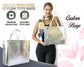 Custom Metallic Large Tote Bags! Personalized Tote Bag, Gift, Teacher, Mom, Beach, Shopping, Diaper Bag, Wedding Tote Bag, Personalized Bags, Gift, Teacher, Mom, Beach, Shopping, Bags