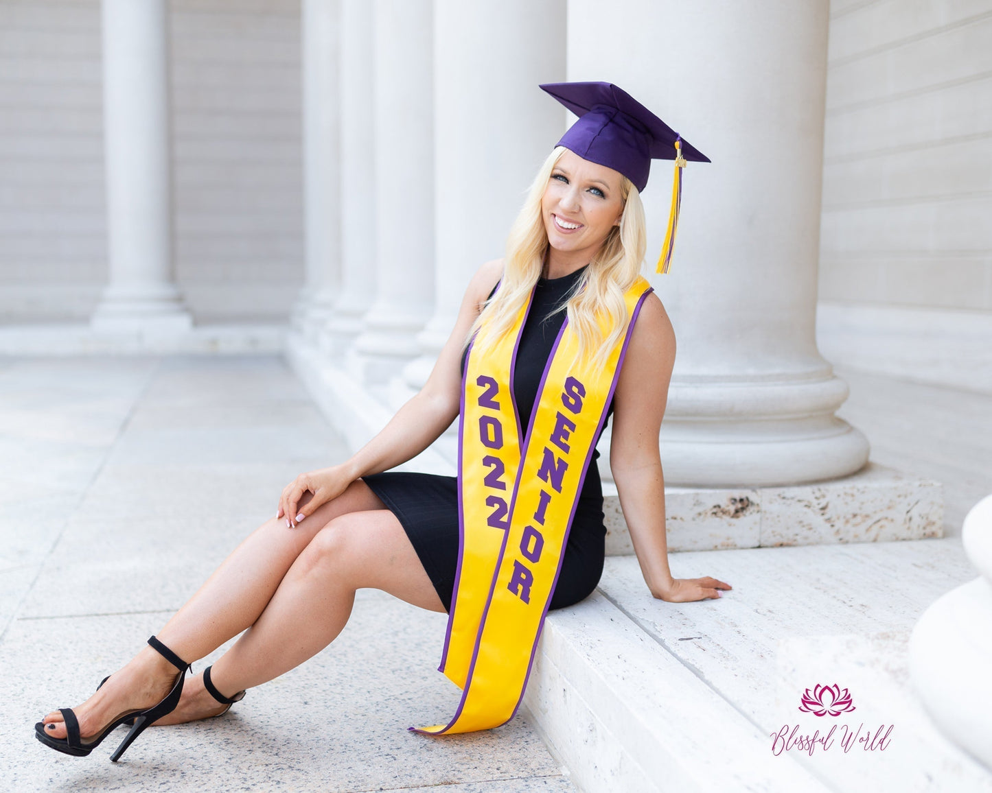 Two Color Graduation Sash  All Types of Graduation Sash Graduation Stole Class of 2022 Graduation Sash , Graduation Stole , Three Color Sash Graduation