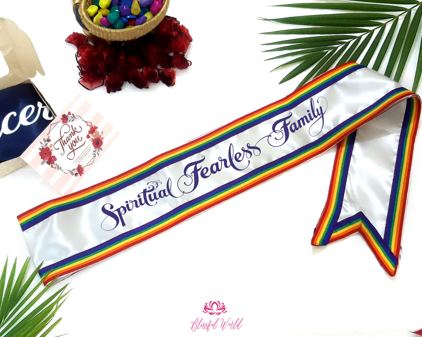 Personalised rainbow hen party sash, personalised sash, bridesmaid sash, bride sash, wedding sash, pride sash, LGBT sash Custom Bridal Sash