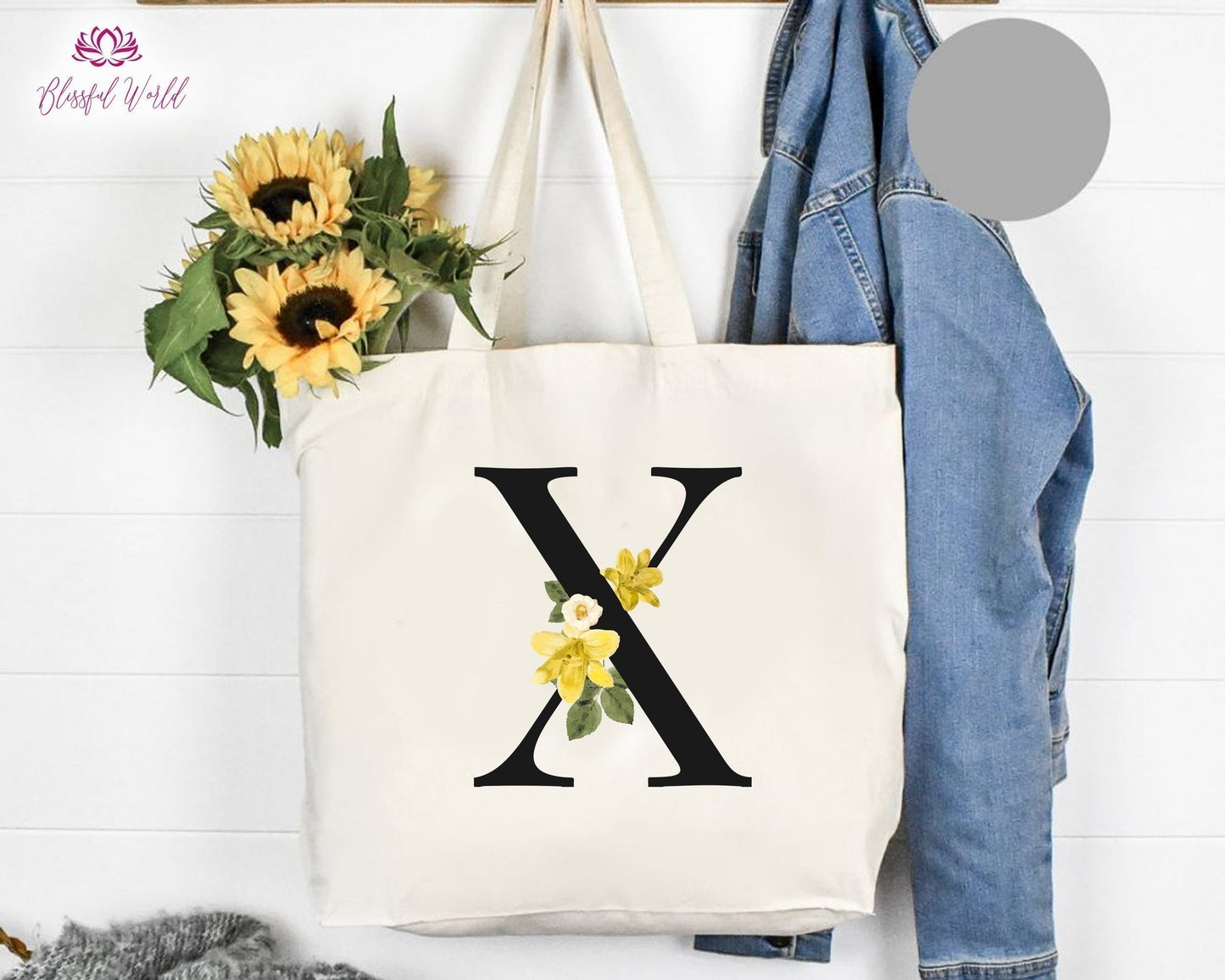 Personalised Tote Bag (Choice of Colours), birthday gift, Shopping bag, wedding tote bag, hen tote bag, party bag