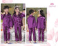 Kid’s Sleepwear Pajama Set / Family Look Personalized Women Men Kids Pajamas Set, Pyjamas, custom pjs, satin shirt, party pyjamas