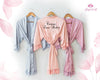 Bridesmaid Satin Lace Robes