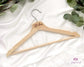 Personalized Bride Hanger - Wedding Dress Hanger - Bridal Dress Hanger - Wooden Engraved Hanger