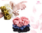 Build Your Own Silk Scrunchie SET, 100% Mulberry Silk Scrunchy, Silk Hair Tie Made in USA