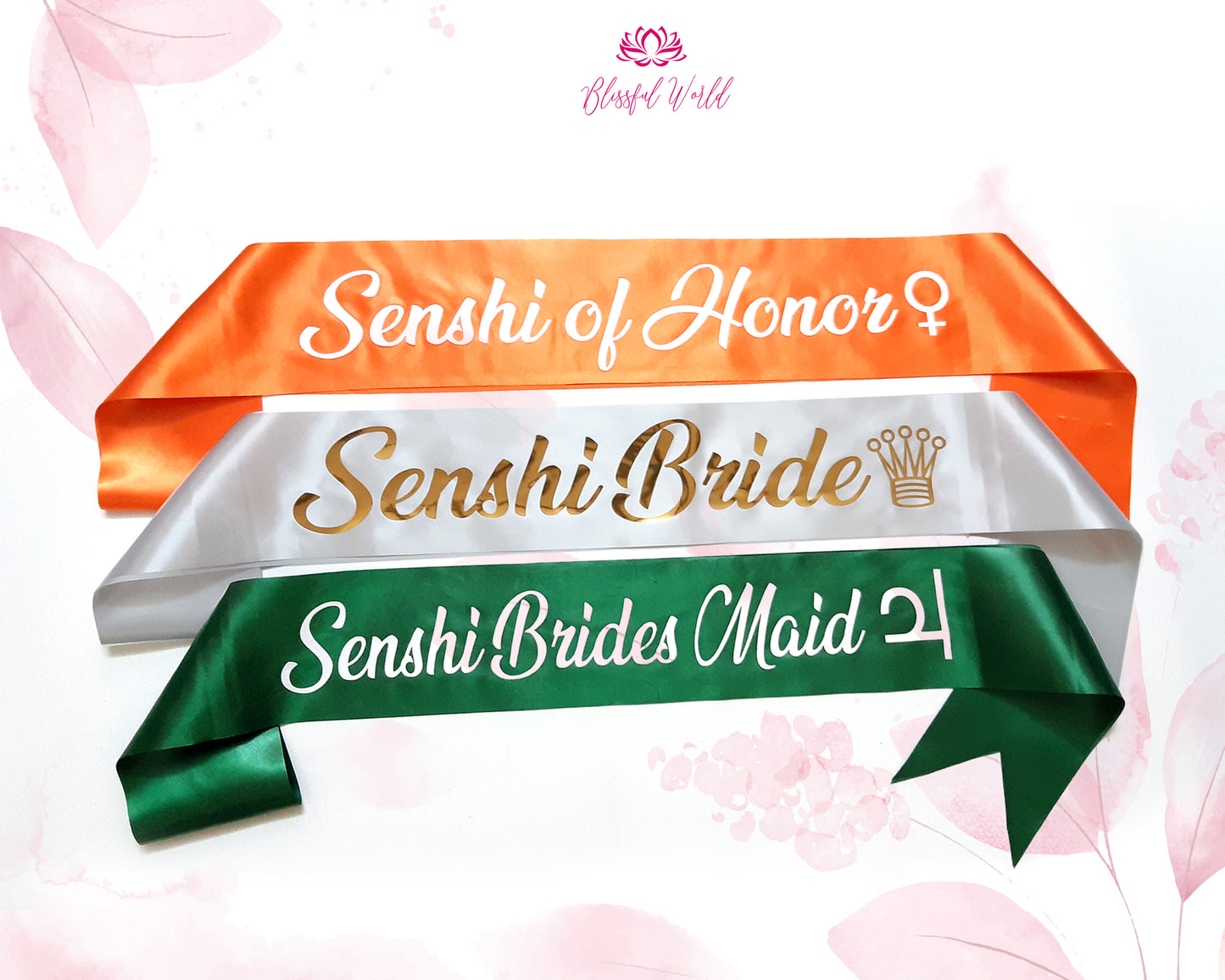 Customized Sash Personalized Birthday Sash Bridesmaid Sash Personalized sash Custom Sash Bridal Sash Bride to be Sash Mom to be Sash