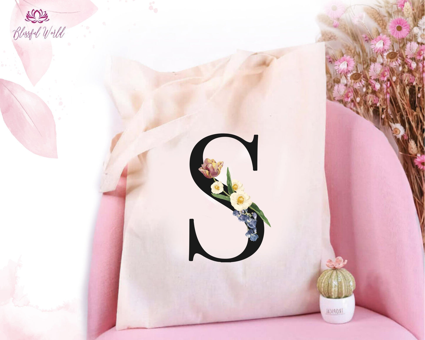 Personalised Tote Bag (Choice of Colours), birthday gift, Shopping bag, wedding tote bag, hen tote bag, party bag