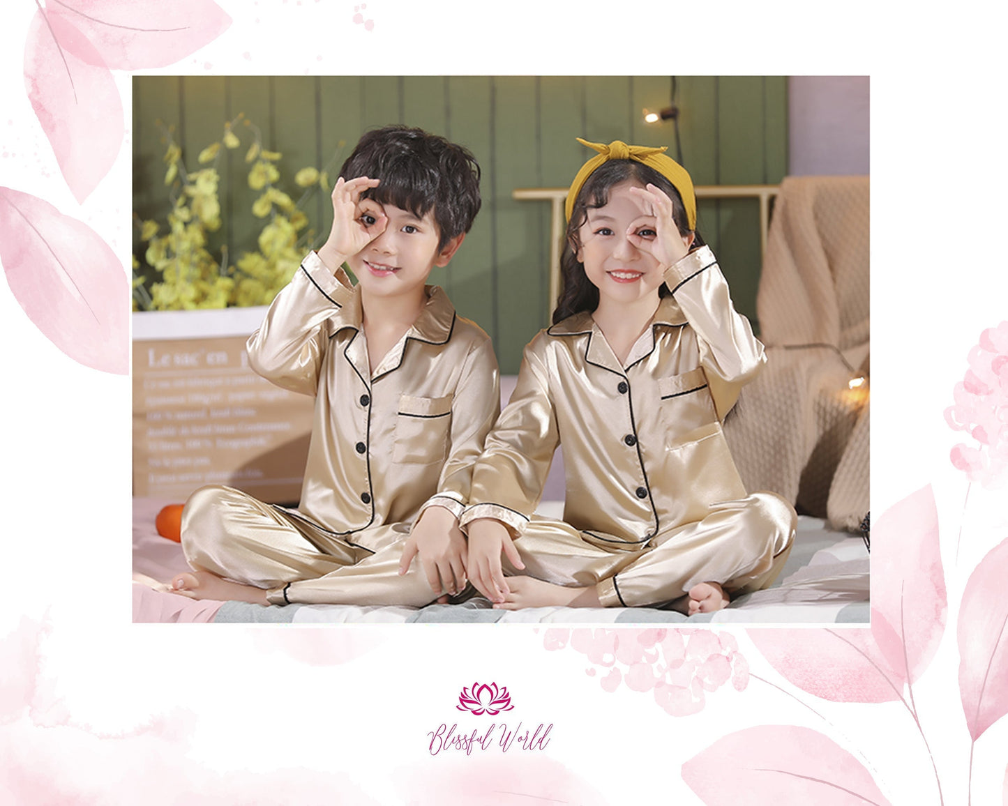 Children's Unicorn Luxury Personalised Satin Pyjamas. Perfect gift. Flower Girl Pyjamas. Birthday Pyjamas. Matching Pyjamas