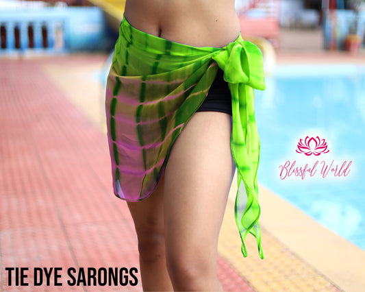 Large Sarong Wrap Cover Up Dress Scarf Shawl Georgette Gradient Sarong 