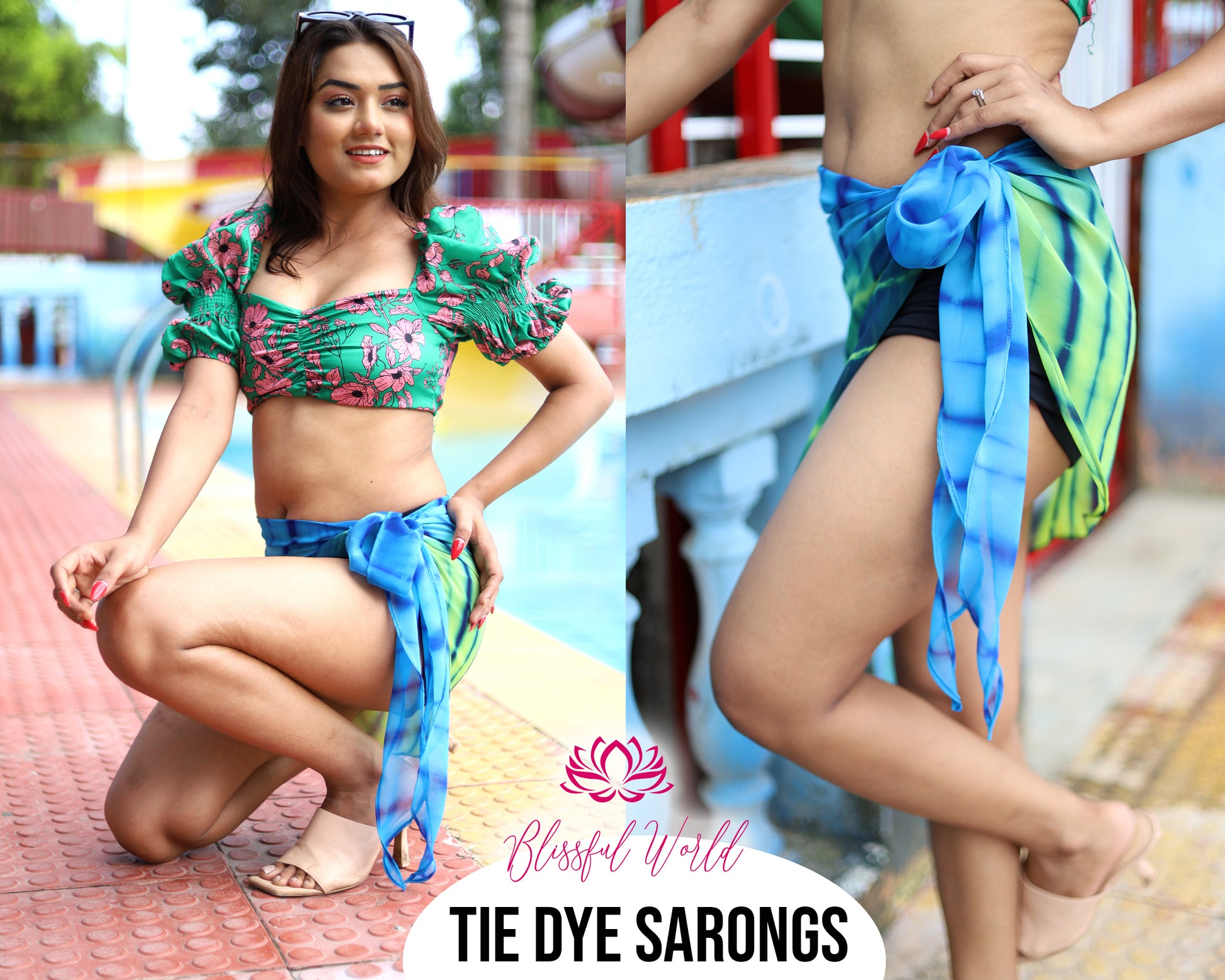Perfect Gift for Bridal - Personalized Sarong Wear Cover Up