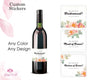  Any image or design on permanent waterproof stickers product labels logo decals