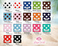 Multi colors of Polka Dot Design Sarong 