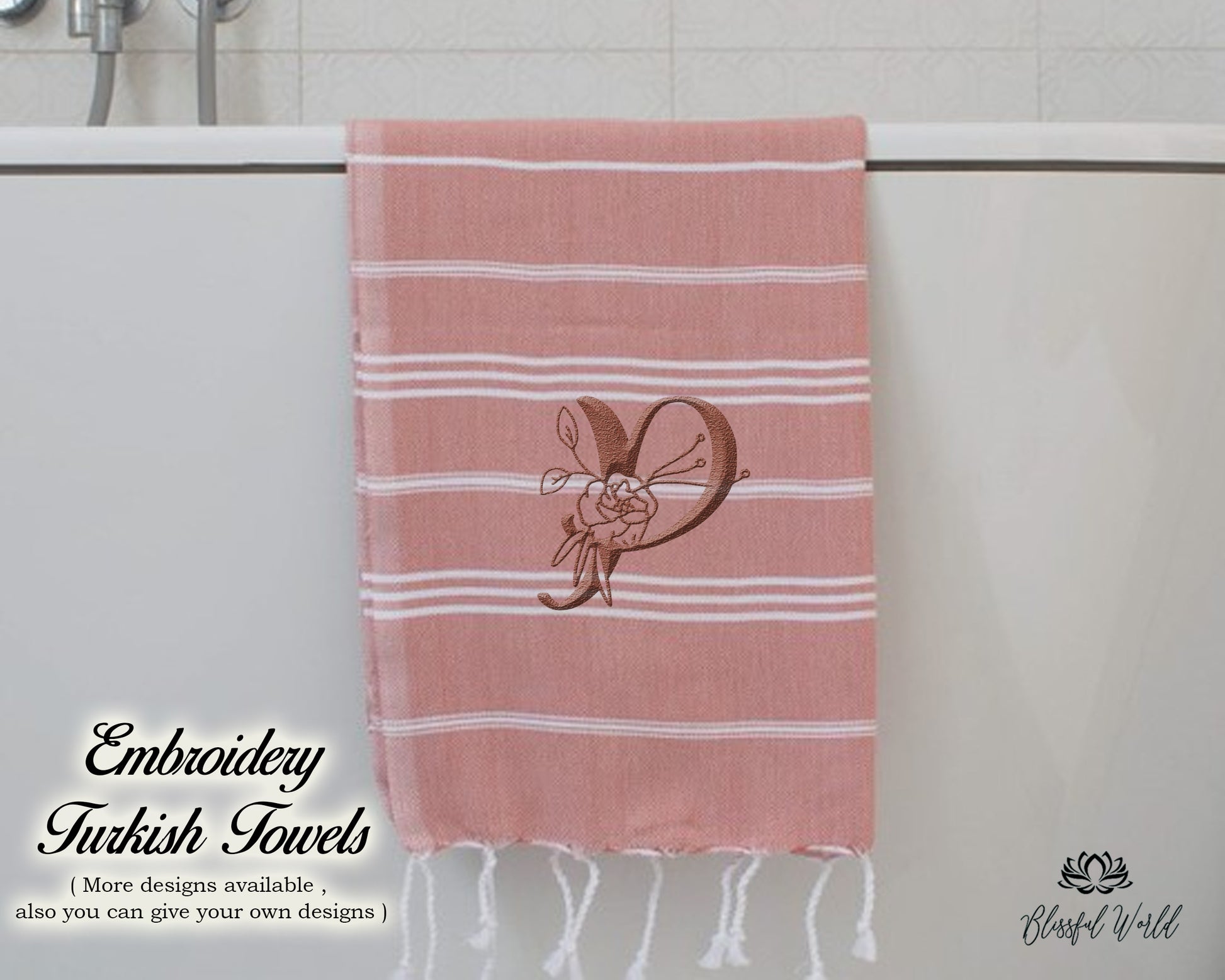 Personalized Beach Towel Personalized Gift Wedding day gift Party Favor Bachelorette Party Gift For Bridals 