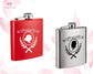 Personalized Monogram Flask Gift Set Custom Engraved Flask Gift Set Gift for Him - Gift for Dad Valentine's Day Gift for Men 