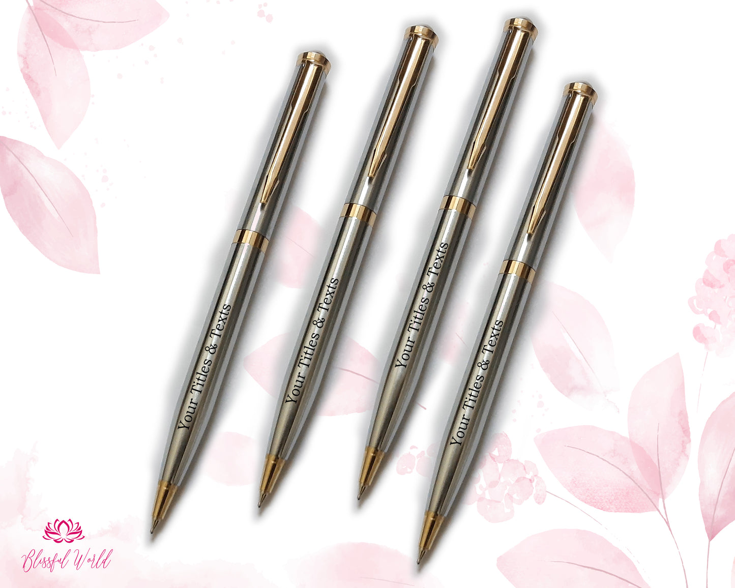 Wood Pen Set Monogrammed Wood Pen Monogrammed Pen Set Desktop Pen Holder Engraved Pen Case Personalized Pen Set Boss Gift CEO Gifts Dad gift