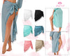 Customized Sarongs Beach Wrap Bachelorette Party Swim Cover Up Bridal Sarongs Bride Tribe Cover Up Team Bride Sarong Women Short