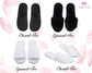 Personalized Slippers for Bride and Bridesmaid 