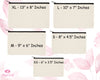 Personalized size of pouch 