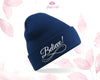 Personalized Embroidered Beanie Winter Hat Classic Beanies for Adults Winter Beanies Warm Hats Custom Beanie Custom Logo/Text Hats