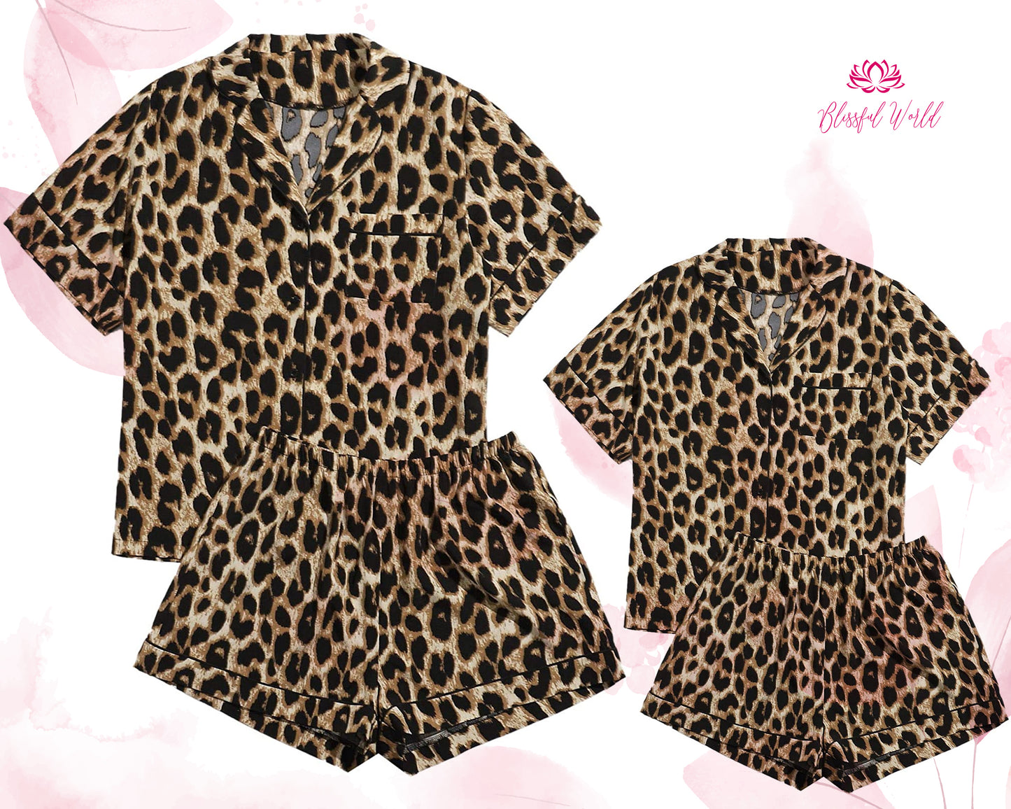 Leopard-Kids-Pajama-Usa