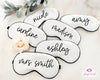 Personalized Eye Mask Bridesmaid Gift Bridal Shower Sleep Mask Customized Wedding Gift Silky Satin Mask Bachelorette Party Personalized Gift