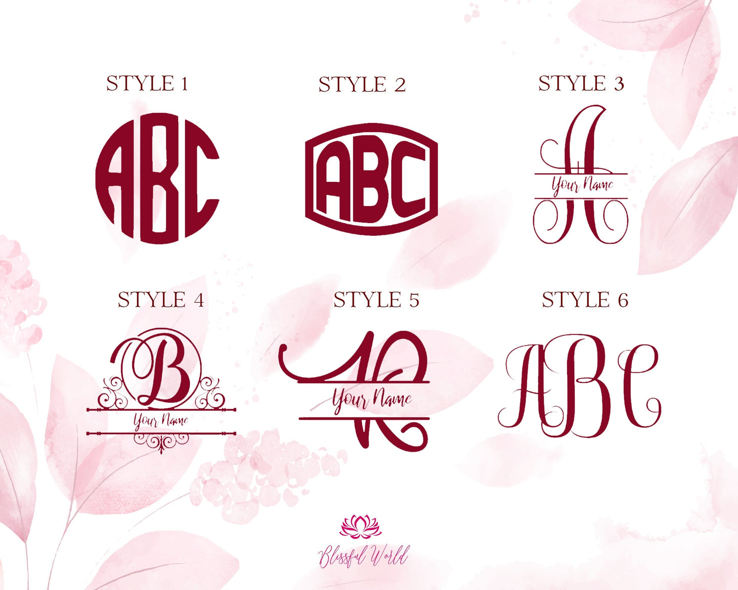 Monogram Page Available Usa 