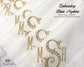 Personalized Linen hemstitched dinner napkins Wedding Gift  Anniversary  House Warming