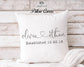 custom wedding gift, custom pillow, custom gift, Your Quote Here, Custom Lyrics Pillow, custom text, weddings gifts, gifts wedding