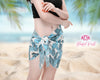 Sarong cotton swimsuit cover up bridesmaid gift bride print sarong