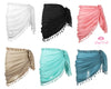 Colorful Sarongs for beach view 