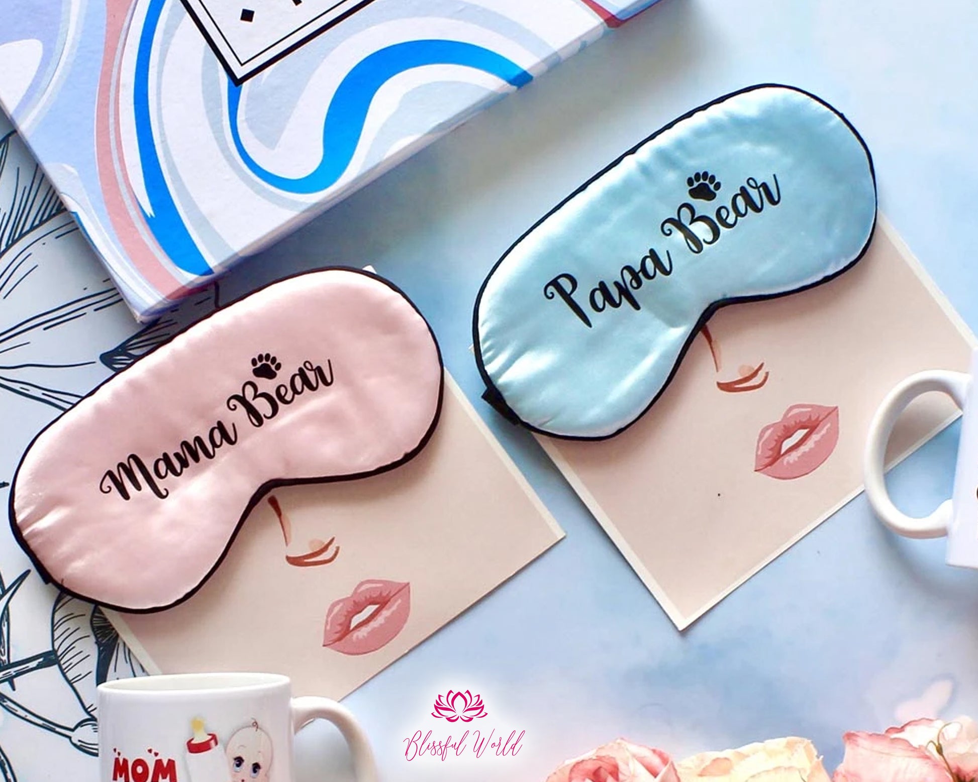 Personalized Eye Mask Bridesmaid Gift Bridal Shower Sleep Mask Customized Wedding Gift Silky Satin Mask Bachelorette Party Personalized Gift