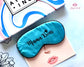Custom Bridesmaid Sleep Mask  Dual-Side Satin Silk Eye Mask Bridal Party Gift Personalized Name & Design