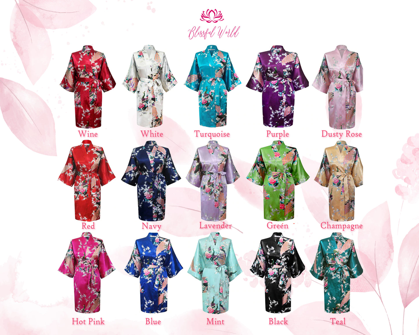 Satin Floral Color Page Usa