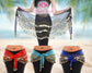 Rows Belly Dance Hip Scarf Wrap Belt Dancer Skirt Costume Gold Coins All Colours