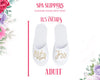 Custom size of slipper Size 