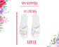 Custom size of slipper Size 