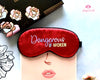 Personalized Eye Mask, Bridesmaid Gift, Bridal Party Gift, Sleep Mask, Personalized Wedding Favor, Silky Satin Mask, Bachelorette Party