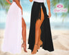 sarong white and black colors 